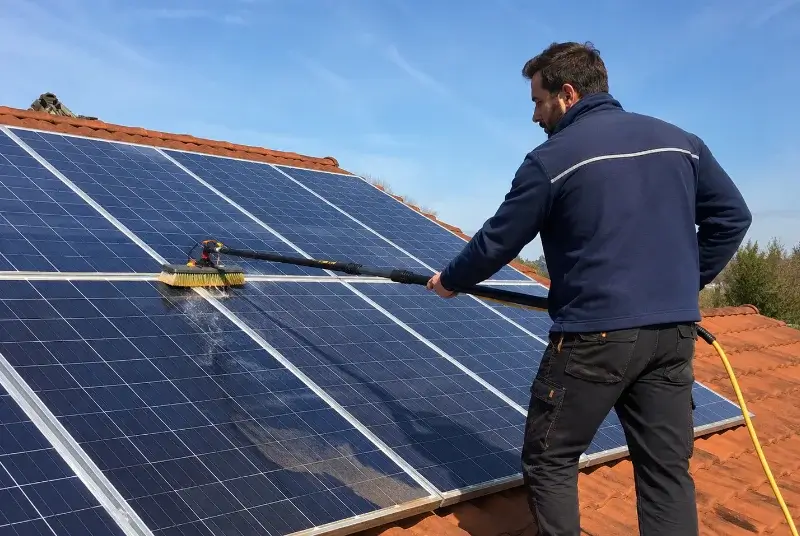 Nettoyage et entretien de panneaux solaires à Allex